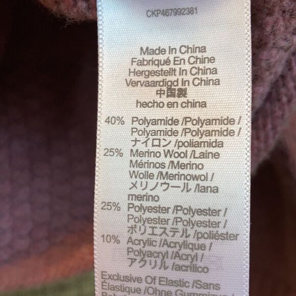 Madewell merino blend boxy turtleneck sweater - Picture 3 of 5